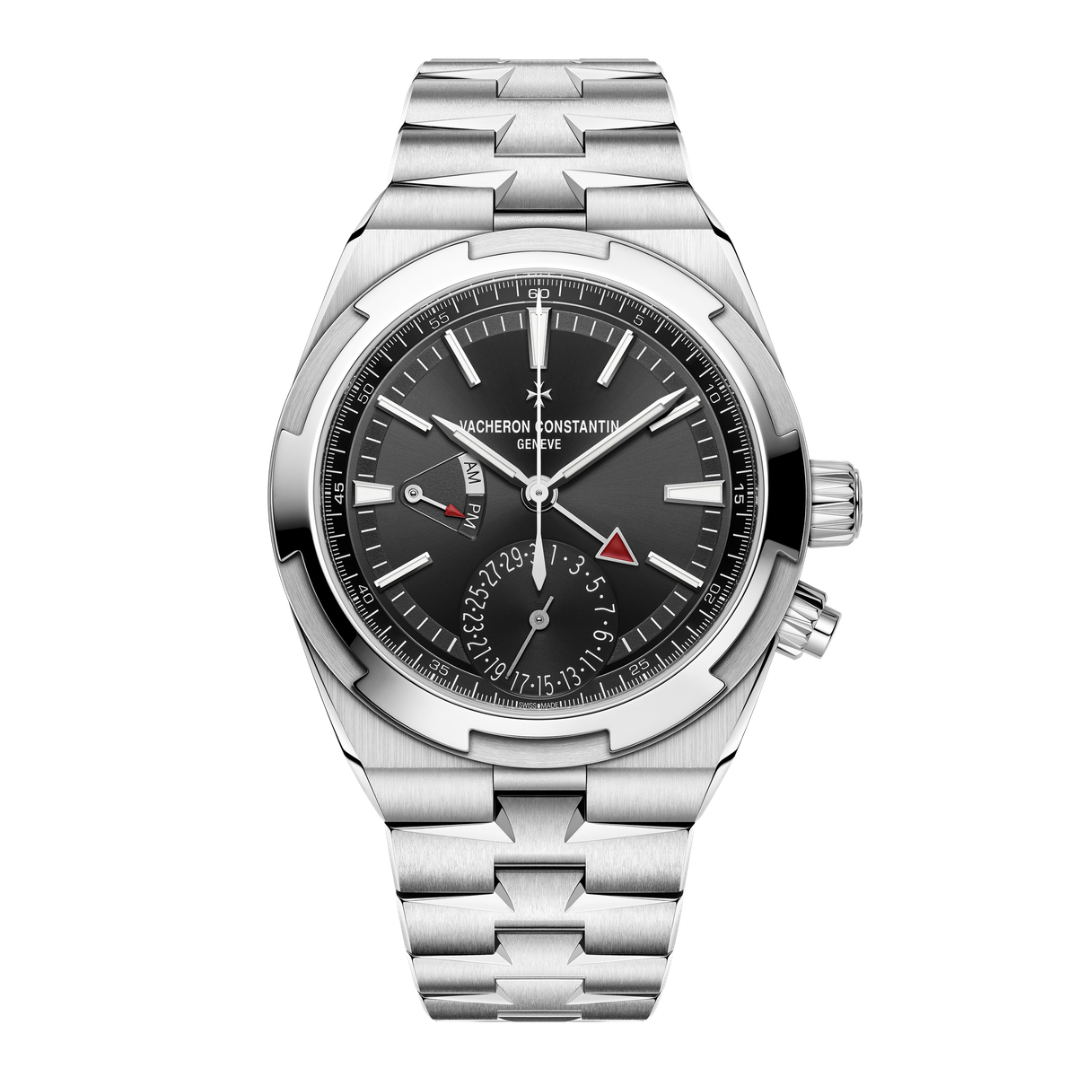 Vacheron Constantin Overseas Dual Time Black Steel 41mm