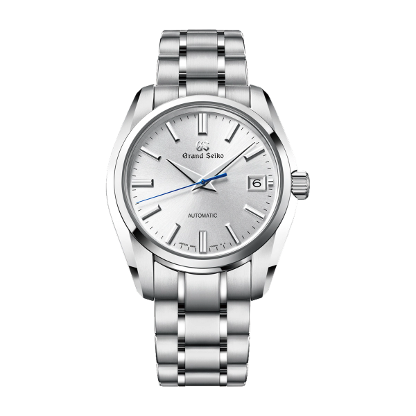 Grand Seiko Heritage Refined Essentials Silver Steel Alligator Leather 40mm