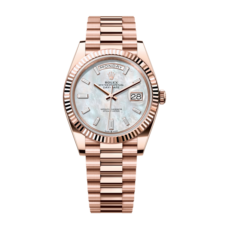 Rolex Day-Date 40 Mother of Pearl Rose Gold 40mm