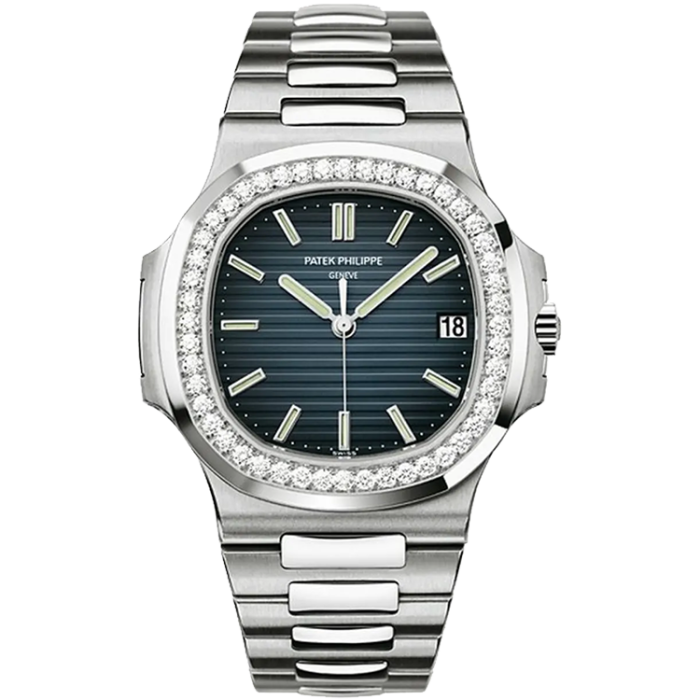 Patek Philippe Nautilus Blue White Gold 40mm