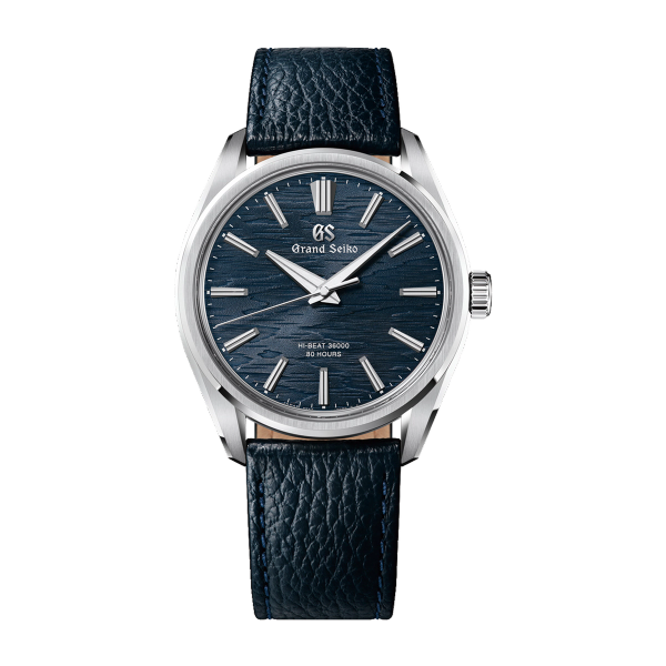 Grand Seiko Evolution 9 Blue Steel Leather 38.6mm