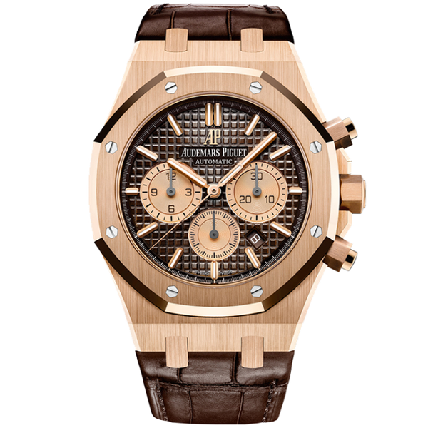 Audemars Piguet Royal Oak Chronograph Chocolate Leather 41mm