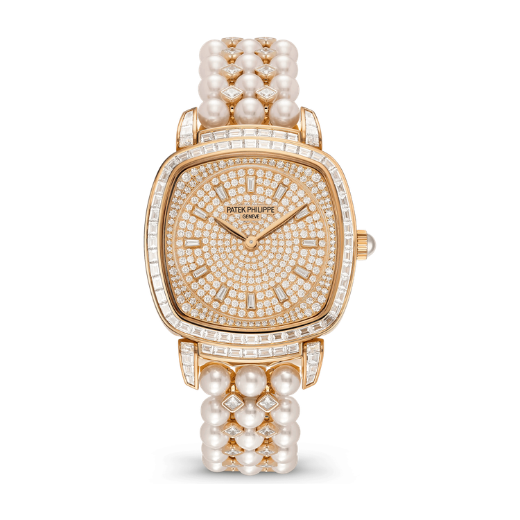 Patek Philippe Gondolo Diamond Pave Rose Gold 31 x 34.8mm