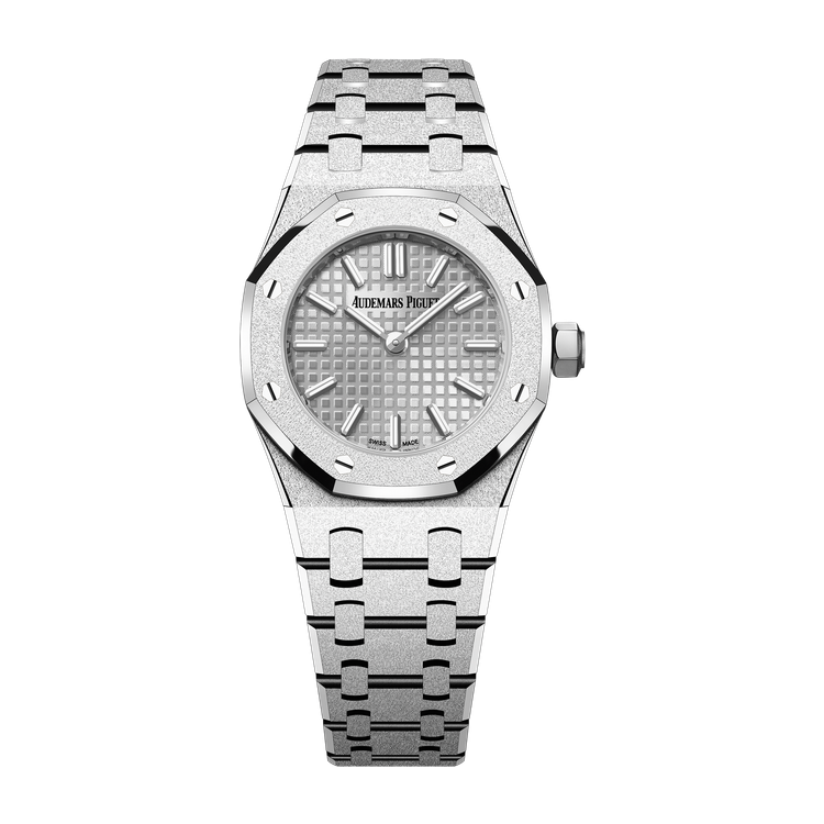 Audemars Piguet Royal Oak Mini Frosted Gold Quartz White Gold 23mm