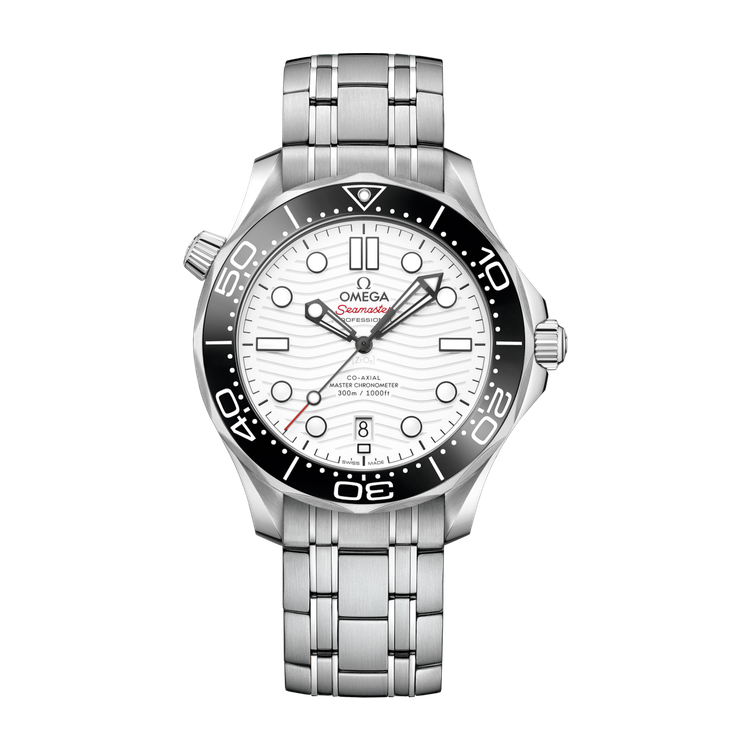 Omega Seamaster Diver 300M White Steel 42mm