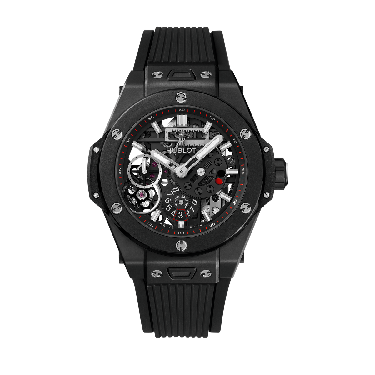 Hublot Big Bang Meca-10 Skeleton Ceramic Rubber 45mm