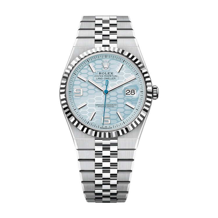 Rolex Land-Dweller 40 Blue Platinum 40mm