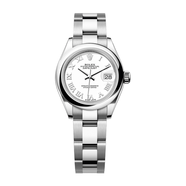 Rolex Lady-Datejust White Steel 28mm