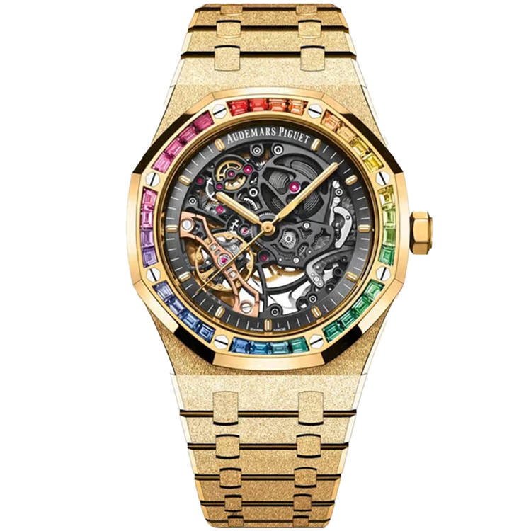 Audemars Piguet Royal Oak Frosted Skeleton Yellow Gold 41mm