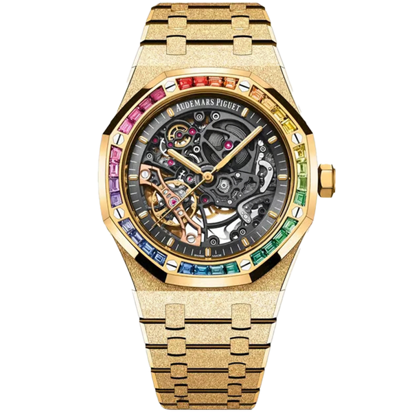 Audemars Piguet Royal Oak Frosted Skeleton Yellow Gold 41mm