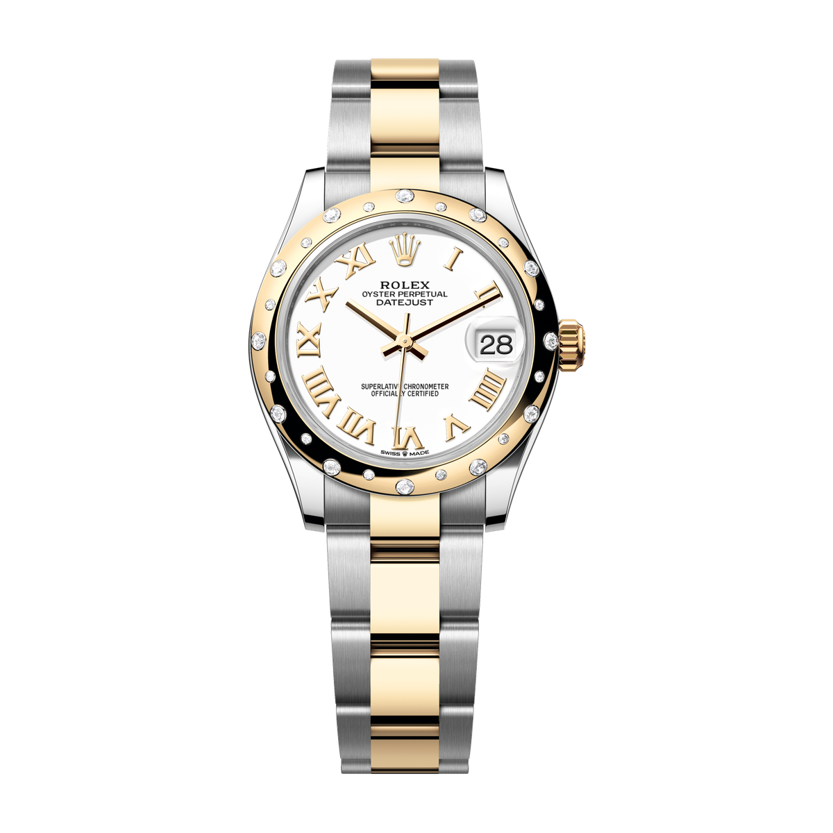 Rolex Datejust 31 White Two-Tone 31mm