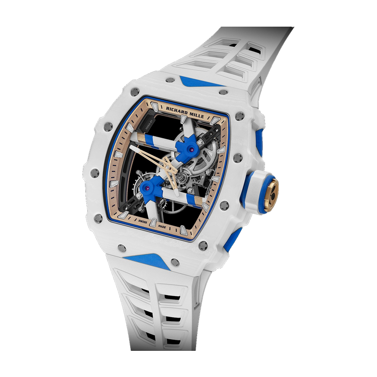 Richard Mille "Colnago" RM 64-01 Skeleton Carbon Rubber 43.21mm