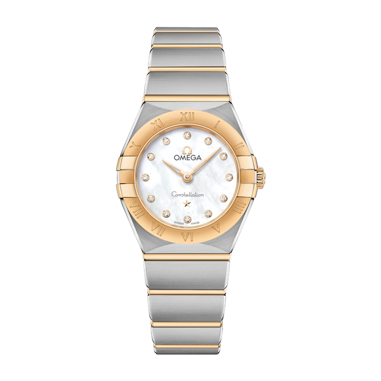 Omega Constellation White Two-Tone 25mm