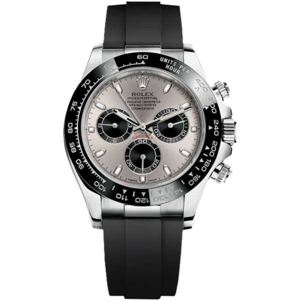 Rolex "Ghost" Daytona Silver Rubber 40mm