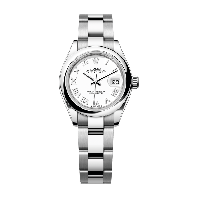 Rolex Lady-Datejust White Steel 28mm
