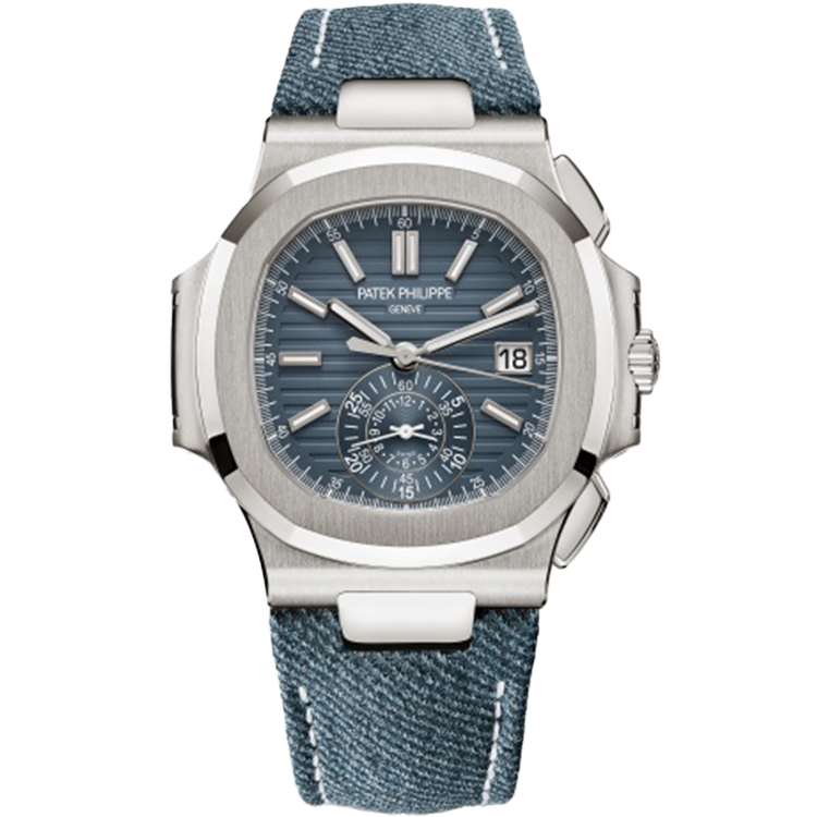 Patek Philippe Nautilus Blue White Gold 40.5mm