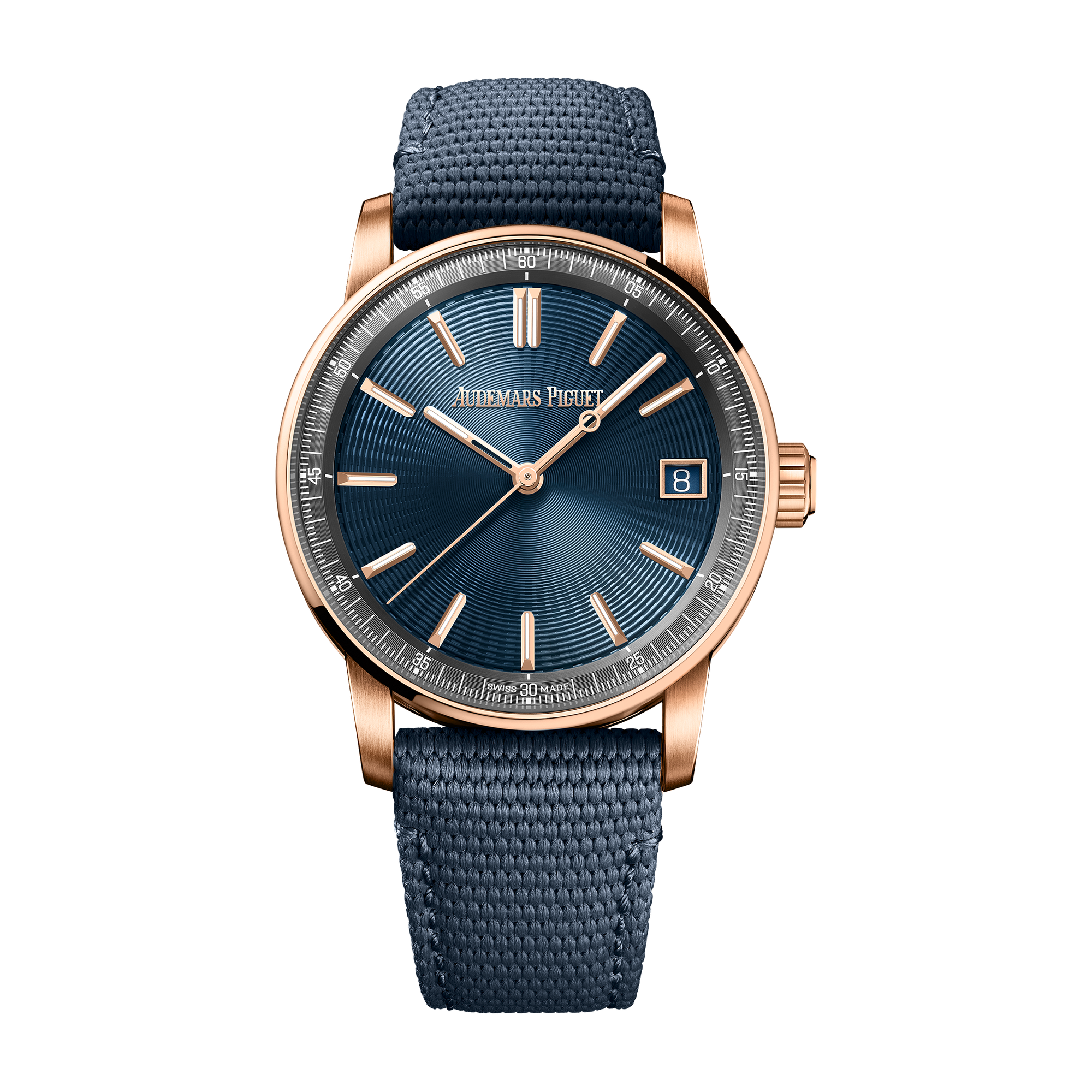 Audemars Piguet Code 11.59 Selfwinding Blue Rose Gold Rubber 41mm