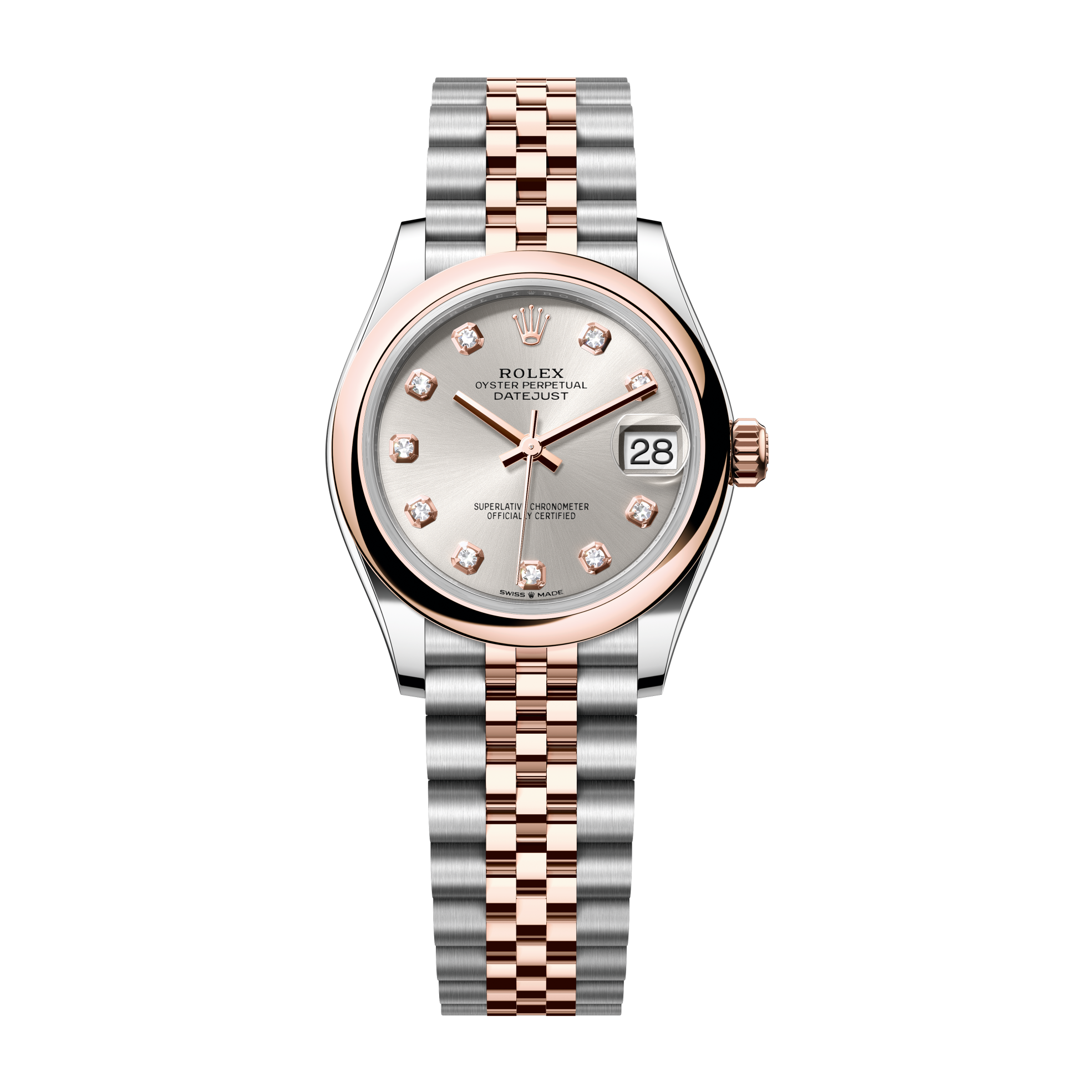 Rolex Datejust 31 Silver Two-Tone 31mm