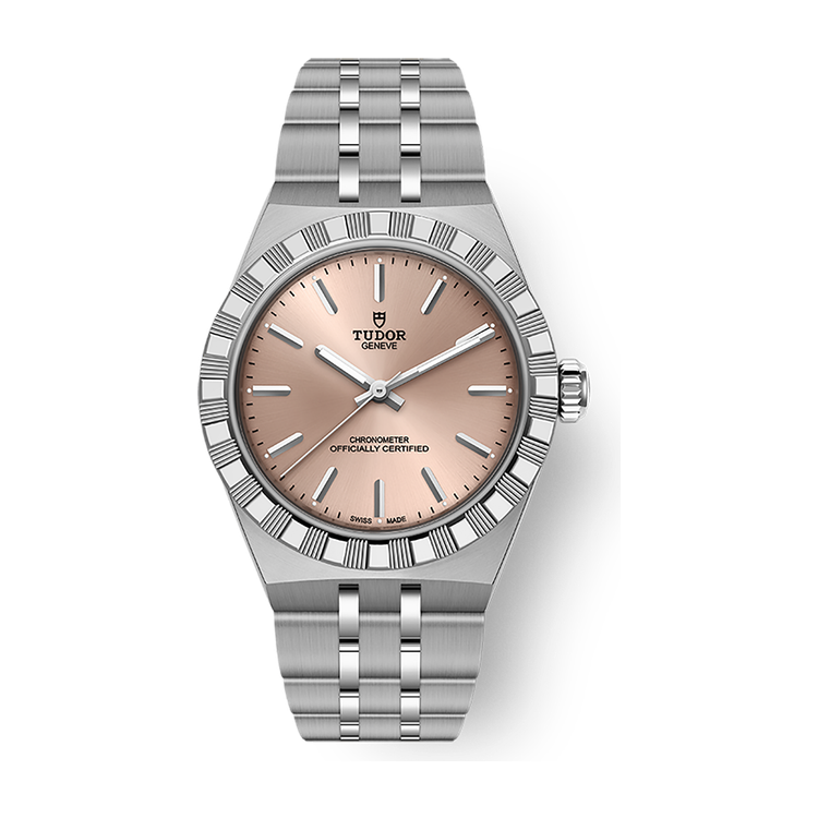 Tudor Royal 30 Salmon Steel 30mm