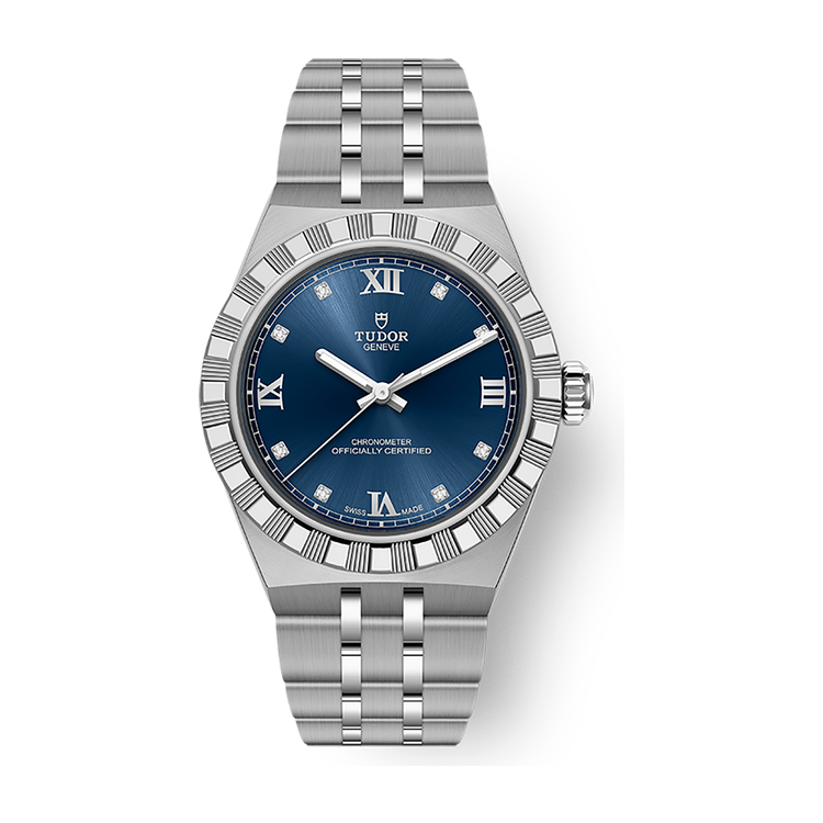 Tudor Royal 30 Blue Steel 30mm