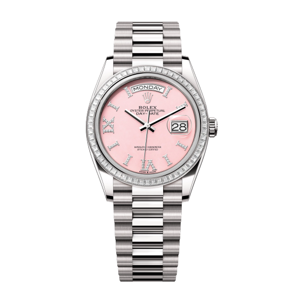 Rolex Day-Date 36 Pink White Gold 36mm