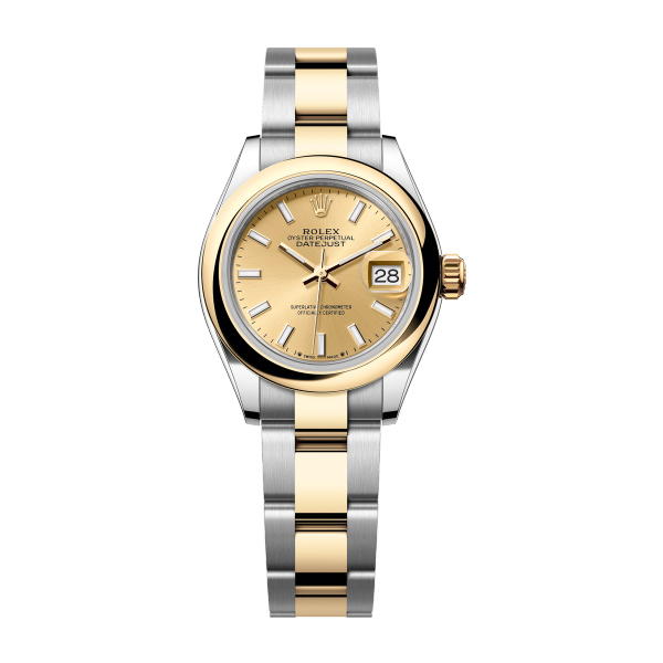 Rolex Lady-Datejust Champagne Two-Tone 28mm