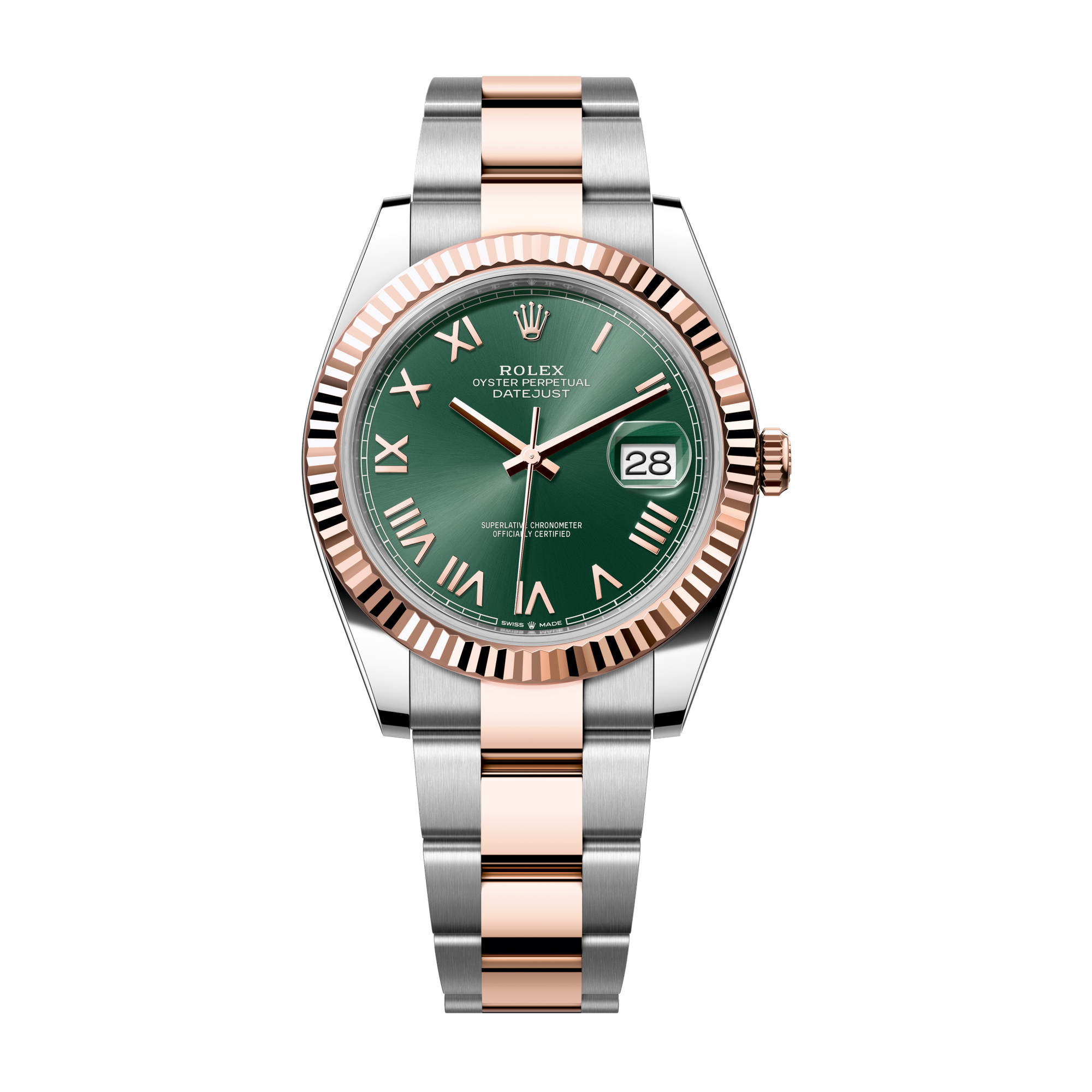 Rolex Datejust 41 Green Two-Tone 41mm