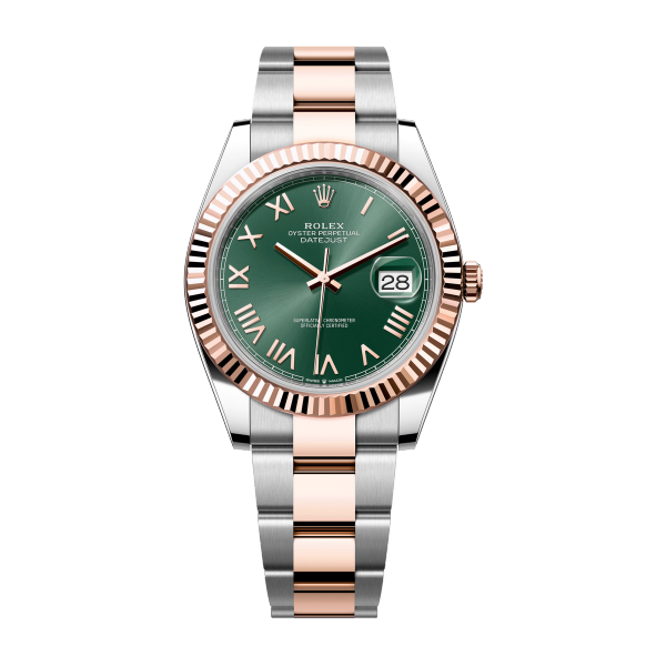 Rolex Datejust 41 Green Two-Tone 41mm