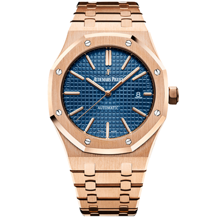 Audemars Piguet Royal Oak Blue Rose Gold 41mm