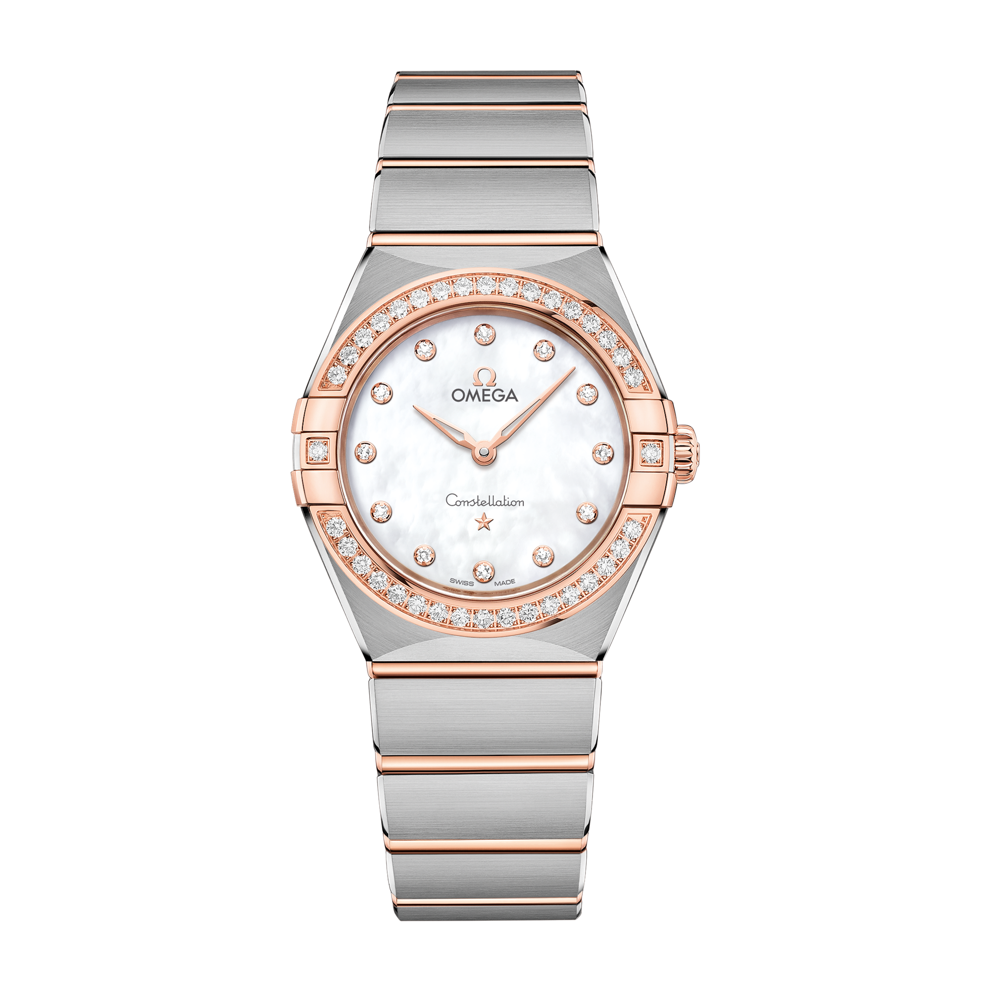 Omega Constellation White Two-Tone 28mm