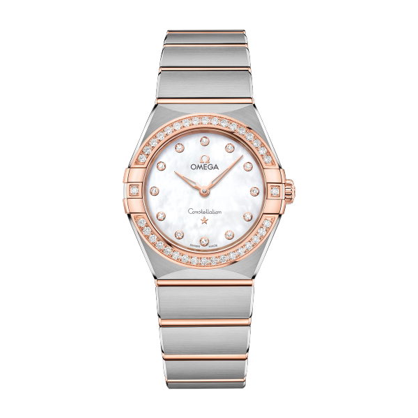 Omega Constellation White Two-Tone 28mm