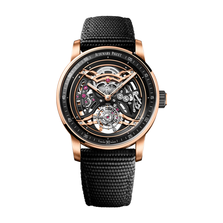 Audemars Piguet Code 11.59 Selfwinding Flying Tourbillon Openworked Skeleton Ceramic Rubber 41mm