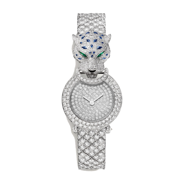 Cartier La Panthère Diamond Pave White Gold
