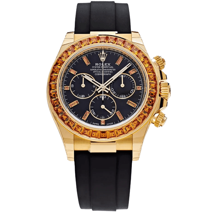 Rolex Daytona Black Rubber 40mm