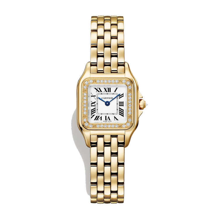 Cartier Panthère de Cartier Small Silver Yellow Gold 22mm