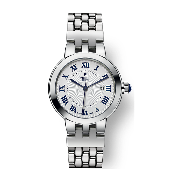 Tudor Clair de Rose 30 White Steel 30mm