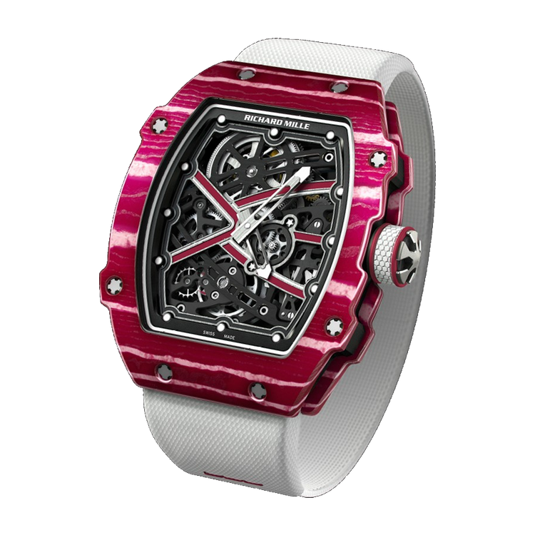 Richard Mille "Mutaz Essa Barshim" RM 67-02 Skeleton Carbon Fabric 38.7mm
