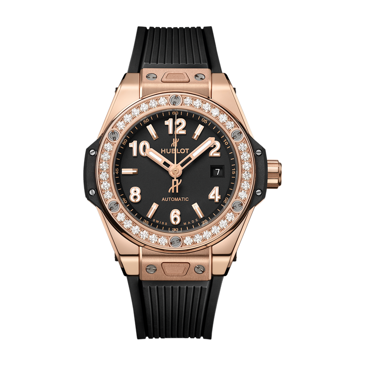 Hublot Big Bang One Click Black King Gold Rubber 33mm