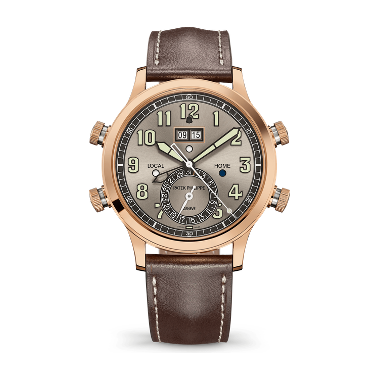 Patek Philippe Grand Complications Grey Two-Tone Leather 42.2mm