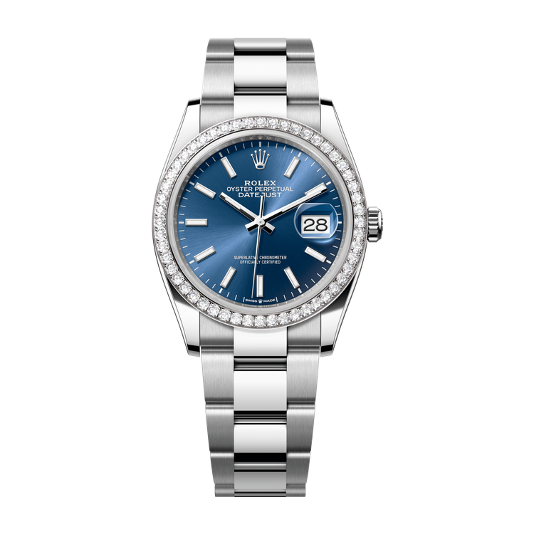 Rolex Datejust 36 Blue Two-Tone 36mm