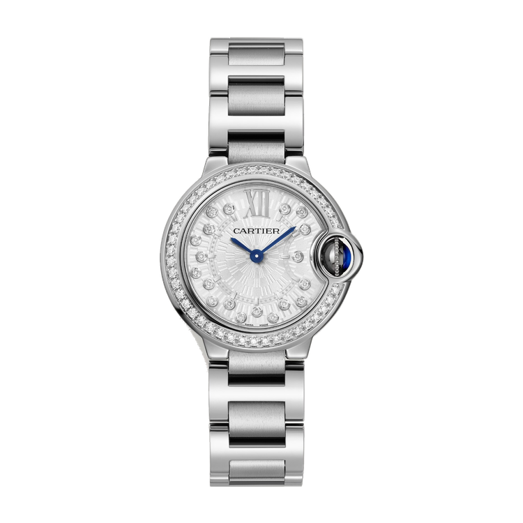 Cartier Ballon Bleu 28 mm Silver Steel 28mm