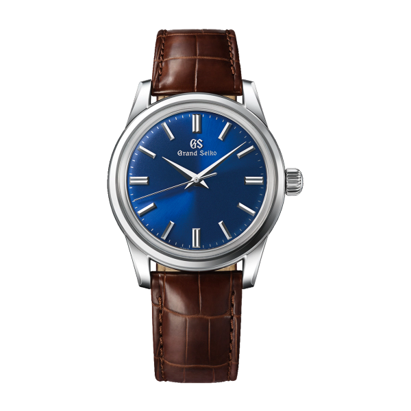 Grand Seiko Elegance Contemporary Classics Blue Steel Alligator Leather 37.3mm