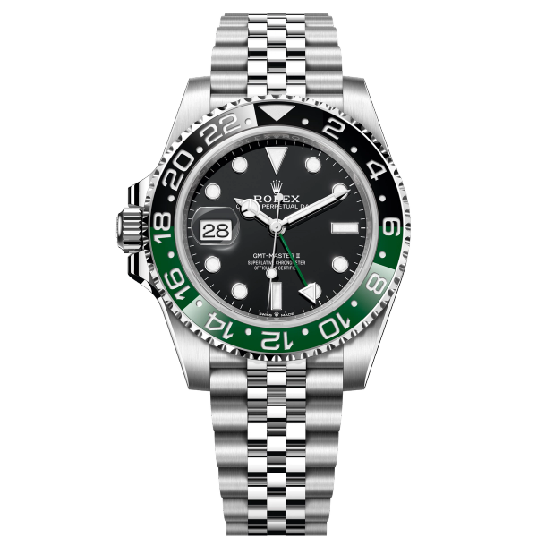 Rolex "Sprite" GMT-Master II Black Steel 40mm