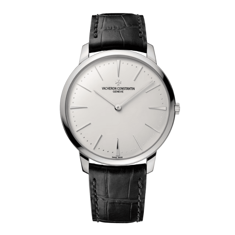 Vacheron Constantin Patrimony Silver Alligator Leather 40mm