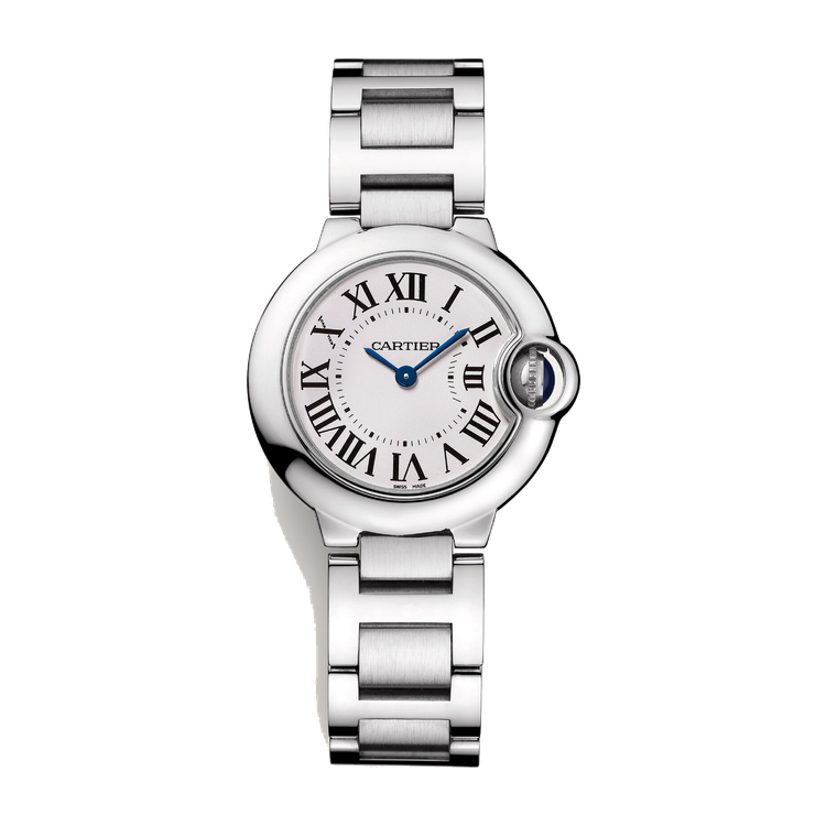 Cartier Ballon Bleu 28 mm Silver Steel 28mm