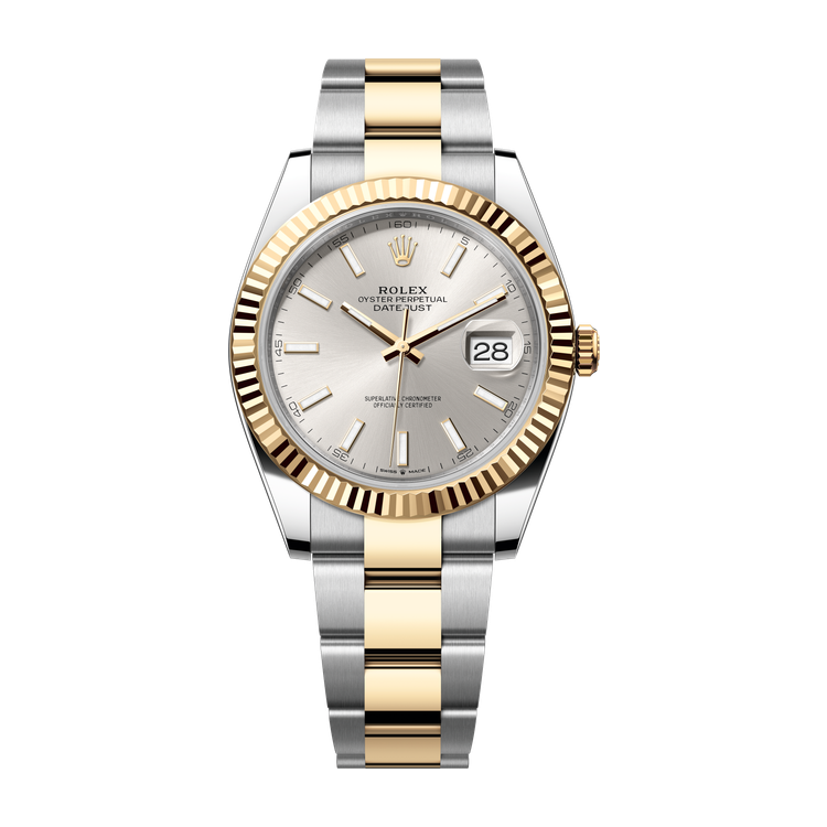 Rolex Datejust 41 Silver Two-Tone 41mm
