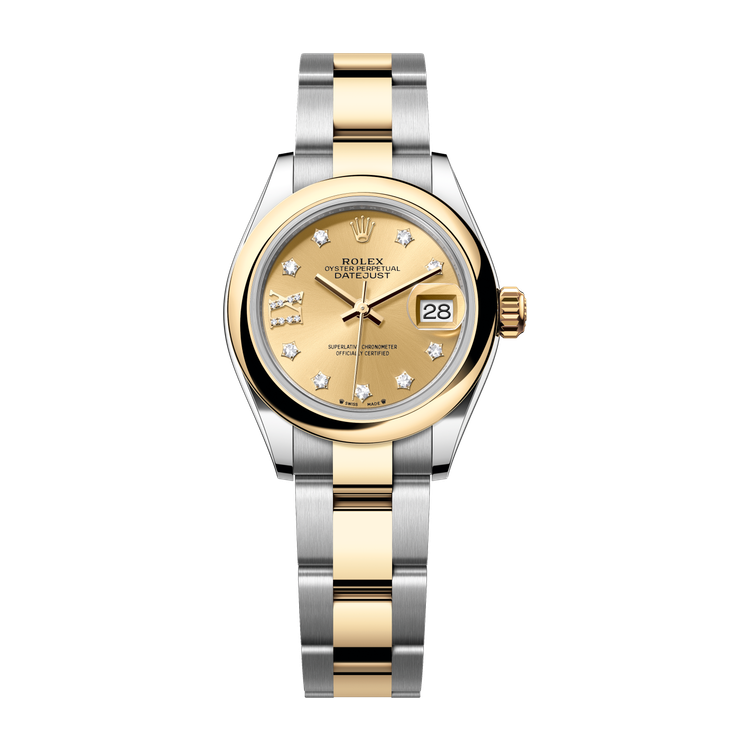Rolex Lady-Datejust Champagne Two-Tone 28mm