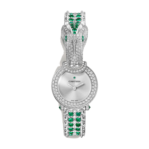 Cartier High Jewelry Animalière Silver White Gold 23.6mm