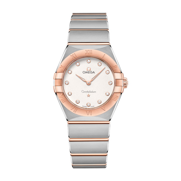 Omega Constellation Silver Two-Tone 28mm
