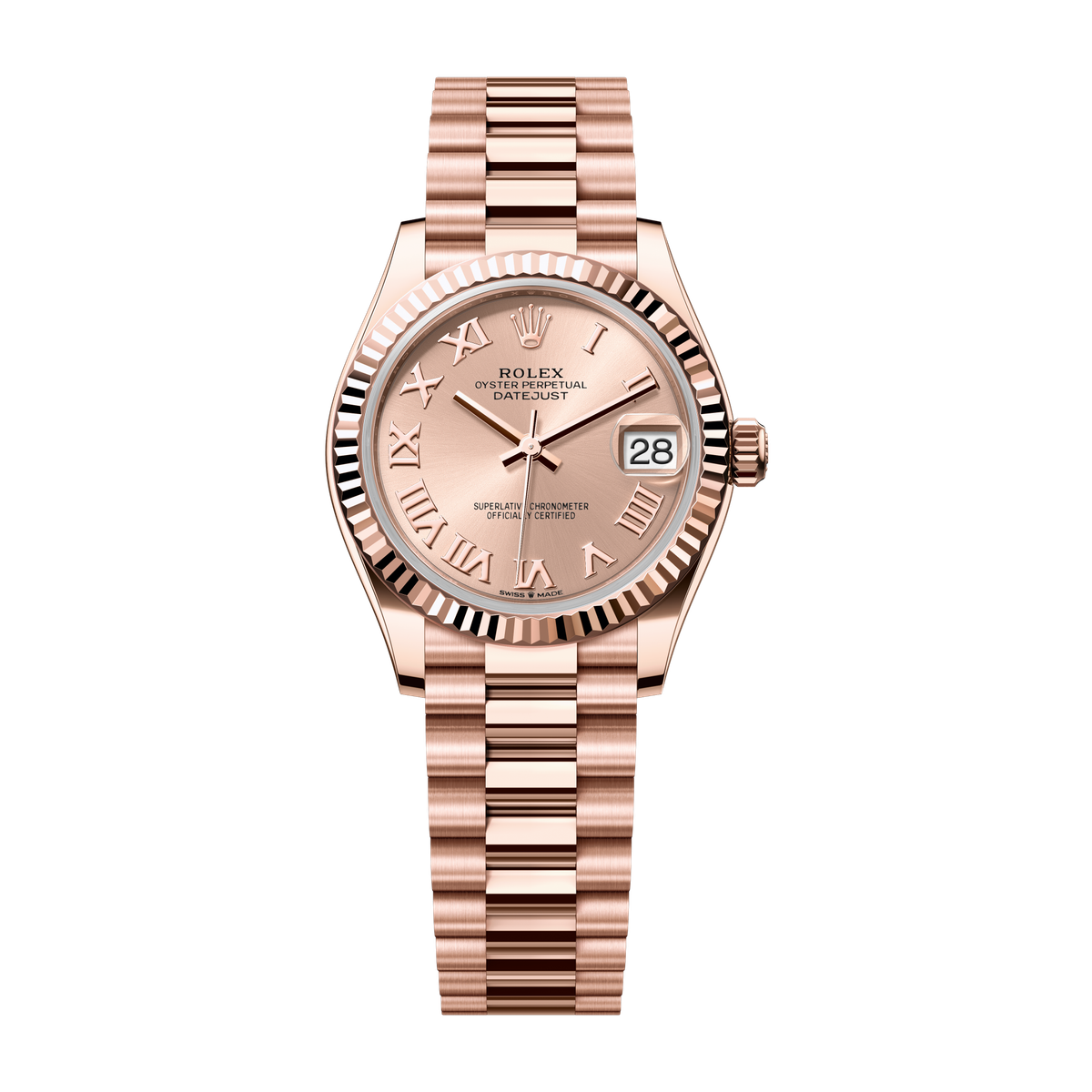 Rolex Datejust 31 Rose Gold 31mm